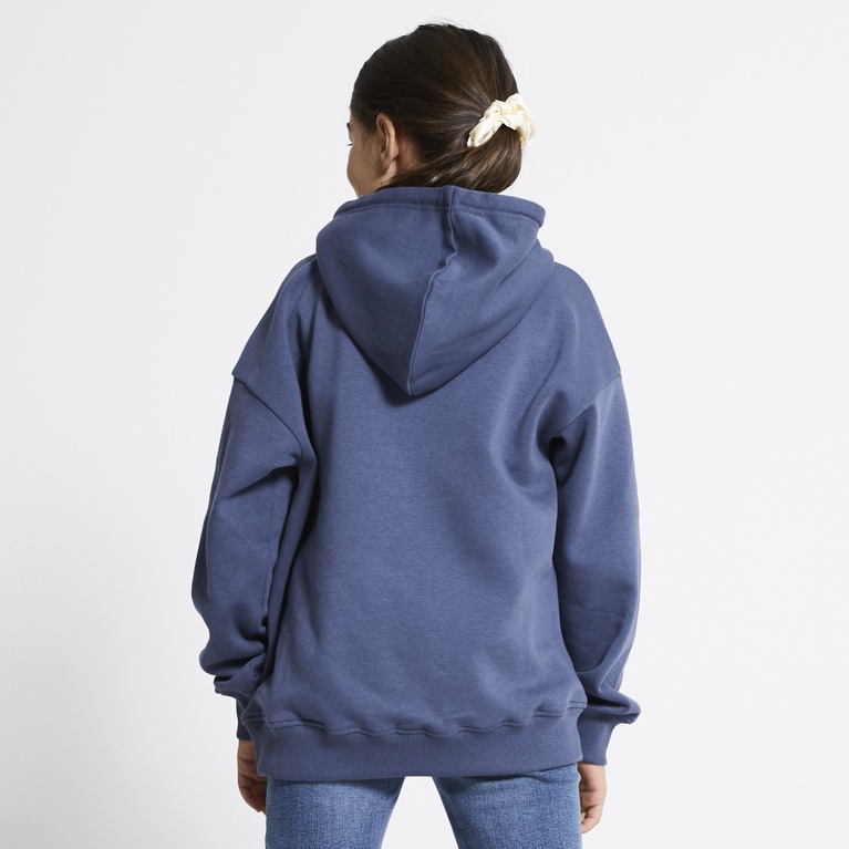 Printed hoodie "Smilla" Blue